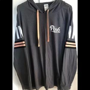 Long Sleeve Campus Hoodie Tee